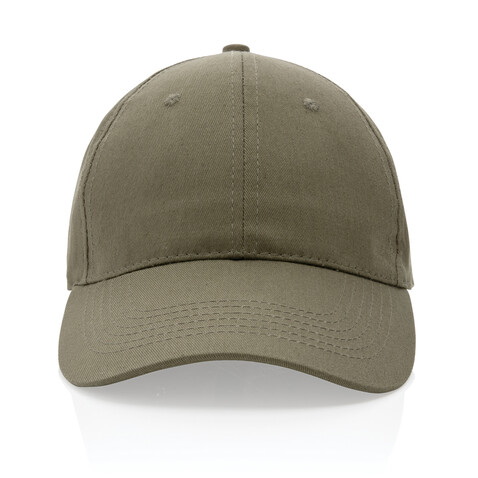 Impact 6 Panel Kappe aus 190gr rCotton mit AWARE™ Tracer grün bedrucken, Art.-Nr. P453.327
