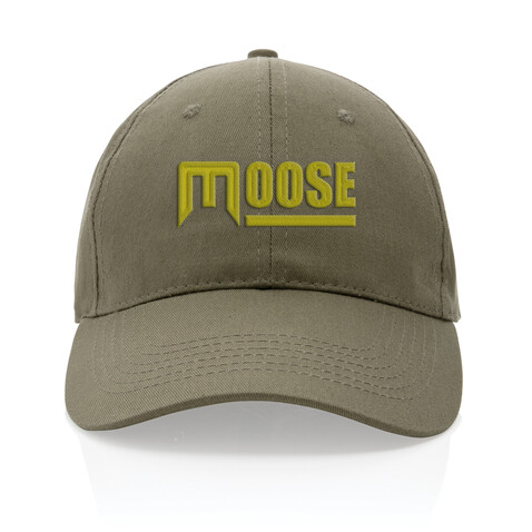 Impact 6 Panel Kappe aus 190gr rCotton mit AWARE™ Tracer grün bedrucken, Art.-Nr. P453.327