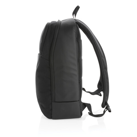 Swiss Peak Rucksack mit UV-Sterilisations-Tasche schwarz bedrucken, Art.-Nr. P762.551