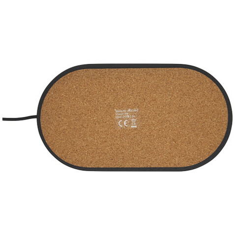 Klip kabelloser 5 W Schreibtisch Organizer mit Ladefunktion, schwarz bedrucken, Art.-Nr. 12414290