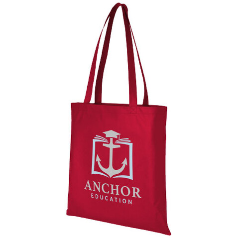 Zeus Non Woven große Tragetasche 6L, rot bedrucken, Art.-Nr. 11941202