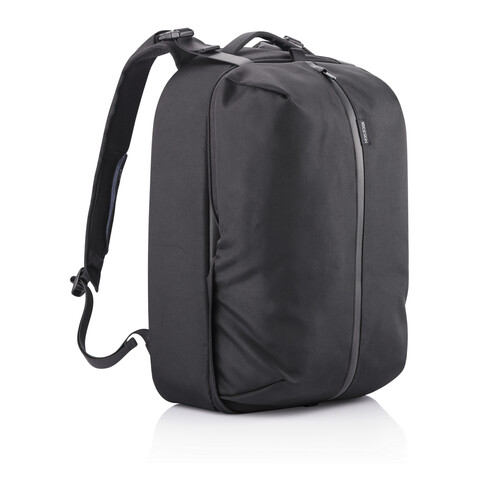 Flex Gym Bag schwarz, navy blau bedrucken, Art.-Nr. P705.801