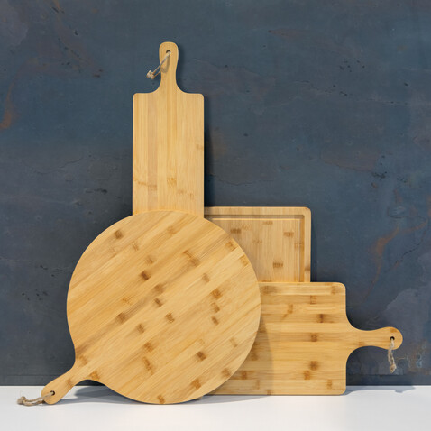 Ukiyo rechteckiges Bambus-Serviertablett braun bedrucken, Art.-Nr. P261.039