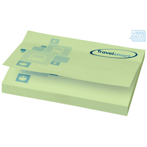 Sticky-Mate® Haftnotizen 100 x 75 mm, mintgrün bedrucken, Art.-Nr. 21094031