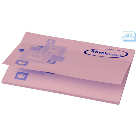 Sticky-Mate® Haftnotizen 100 x 75 mm, hellrosa bedrucken, Art.-Nr. 21094044