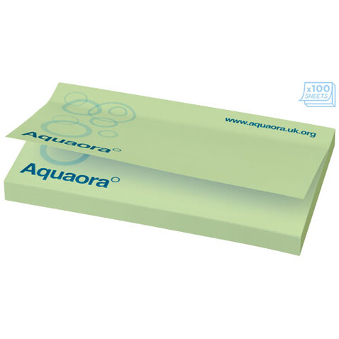 Sticky-Mate® Haftnotizen 127 x 75 mm, mintgrün bedrucken, Art.-Nr. 21096034