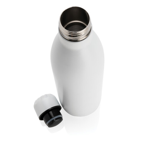 Solid Color Vakuum Stainless-Steel Flasche 750ml weiß bedrucken, Art.-Nr. P436.933