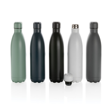 Solid Color Vakuum Stainless-Steel Flasche 750ml weiß bedrucken, Art.-Nr. P436.933