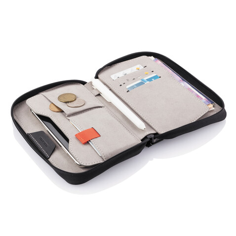 XD Design Ausweistasche schwarz bedrucken, Art.-Nr. P705.821