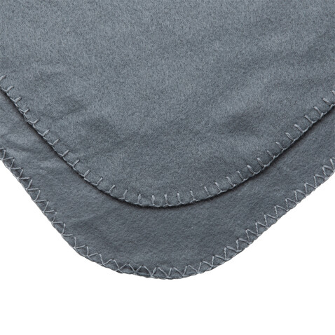 Fleece-Decke im Etui anthrazit bedrucken, Art.-Nr. P459.062