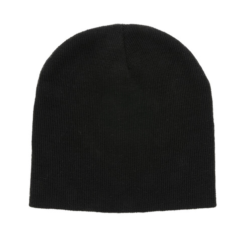 Impact AWARE™ Classic Beanie mit Polylana® schwarz bedrucken, Art.-Nr. P453.371