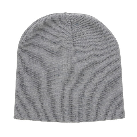 Impact AWARE™ Classic Beanie mit Polylana® grau bedrucken, Art.-Nr. P453.372