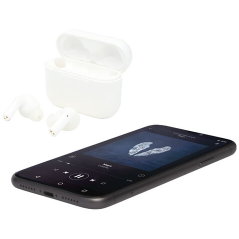 Braavos 2 True Wireless Auto-Pair-Ohrhörer, weiss bedrucken, Art.-Nr. 12416001