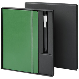 Moleskine Notizbuch und Stift Set, schwarz bedrucken, Art.-Nr. 10734200