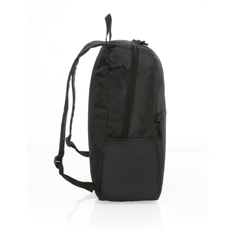 Impact AWARE™ RPET Basic Rucksack schwarz bedrucken, Art.-Nr. P762.731 Impact AWARE™ RPET Basic Rucksack schwarz bedrucken, Art.-Nr. P762.731
