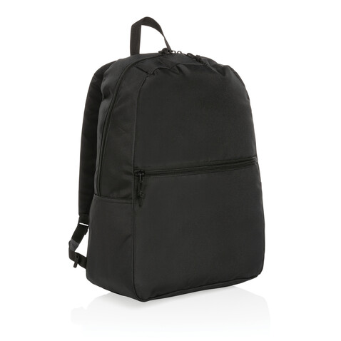 Impact AWARE™ RPET Basic Rucksack schwarz bedrucken, Art.-Nr. P762.731 Impact AWARE™ RPET Basic Rucksack schwarz bedrucken, Art.-Nr. P762.731