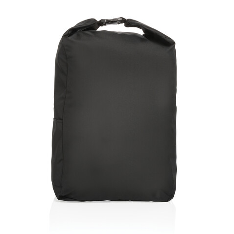 Impact AWARE™ RPET Basic Rolltop-Rucksack schwarz bedrucken, Art.-Nr. P762.751 Impact AWARE™ RPET Basic Rolltop-Rucksack schwarz bedrucken, Art.-Nr. P762.751