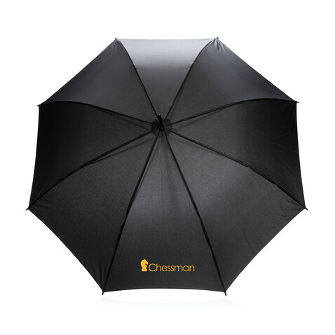 23&quot; Impact AWARE™ RPET 190T Automatic-Open Schirm schwarz bedrucken, Art.-Nr. P850.641