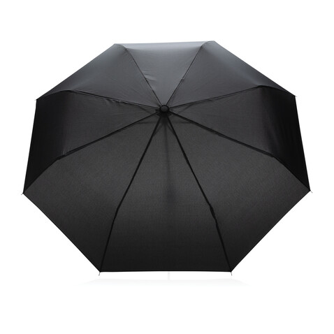20.5&quot; Impact AWARE™ RPET 190T Mini-Schirm schwarz bedrucken, Art.-Nr. P850.581
