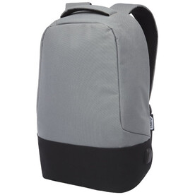 Cover Diebstahlsicherer GRS RPET Rucksack 18L, grau bedrucken, Art.-Nr. 12051082 Cover Diebstahlsicherer GRS RPET Rucksack 18L, grau bedrucken, Art.-Nr. 12051082