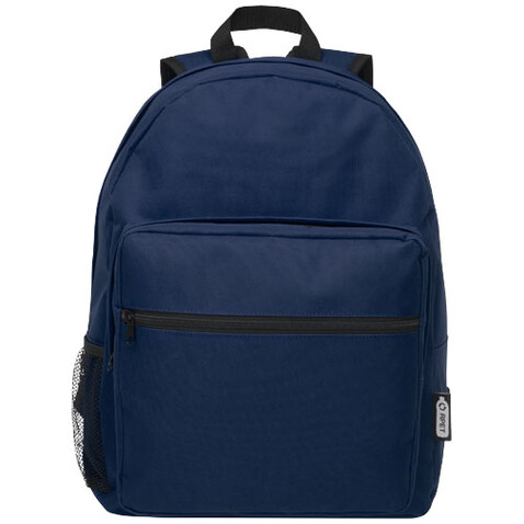 Retrend RPET-Rucksack 16L, navy bedrucken, Art.-Nr. 12053255