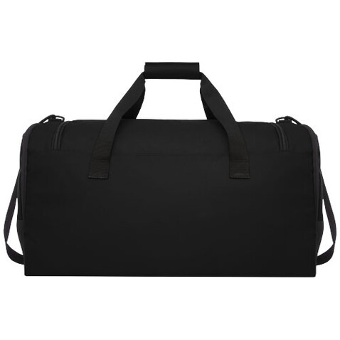 Retrend RPET Reisetasche 40L, schwarz bedrucken, Art.-Nr. 12053490