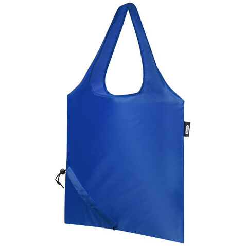 Sabia faltbare RPET Tragetasche 7L, royalblau bedrucken, Art.-Nr. 12054153