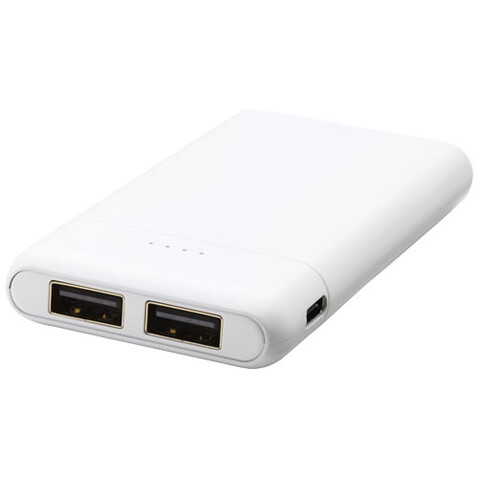 Odyssey 5000 mAh Powerbank mit hoher Dichte, weiss bedrucken, Art.-Nr. 12416701