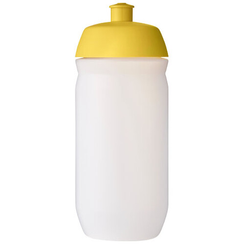 HydroFlex™ Clear 500 ml Squeezy Sportflasche, gelb, klar mattiert bedrucken, Art.-Nr. 21044011 HydroFlex™ Clear 500 ml Squeezy Sportflasche, gelb, klar mattiert bedrucken, Art.-Nr. 21044011