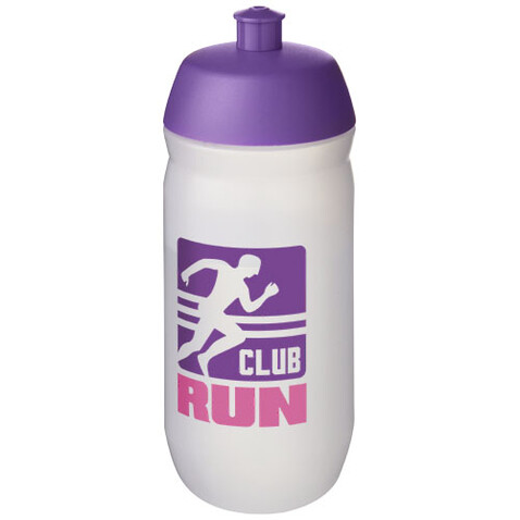HydroFlex™ Clear 500 ml Squeezy Sportflasche, lila, klar mattiert bedrucken, Art.-Nr. 21044037 HydroFlex™ Clear 500 ml Squeezy Sportflasche, lila, klar mattiert bedrucken, Art.-Nr. 21044037