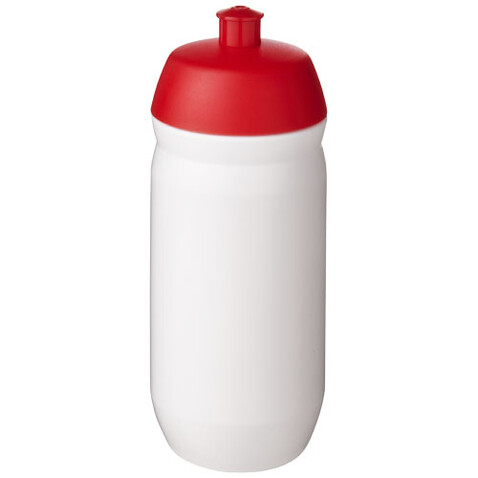 HydroFlex™ 500 ml Squeezy Sportflasche, rot, weiss bedrucken, Art.-Nr. 21044121