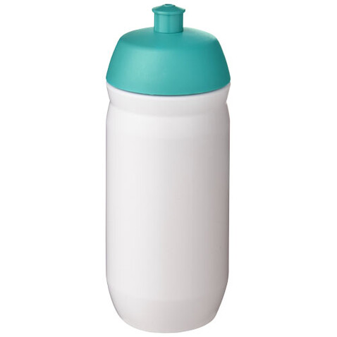 HydroFlex™ 500 ml Squeezy Sportflasche, aquablau, weiss bedrucken, Art.-Nr. 21044151