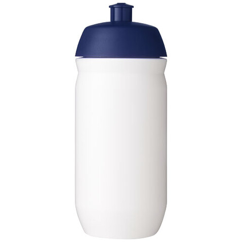 HydroFlex™ 500 ml Squeezy Sportflasche, blau, weiss bedrucken, Art.-Nr. 21044152