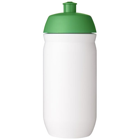 HydroFlex™ 500 ml Squeezy Sportflasche, grün, weiss bedrucken, Art.-Nr. 21044161