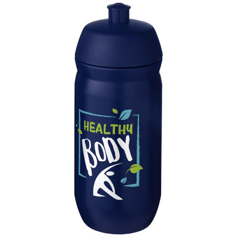 HydroFlex™ 500 ml Squeezy Sportflasche, blau, blau bedrucken, Art.-Nr. 21044193