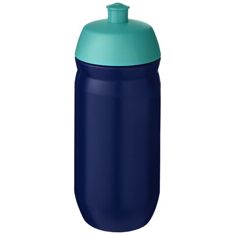 HydroFlex™ 500 ml Squeezy Sportflasche, aquablau, blau bedrucken, Art.-Nr. 21044195