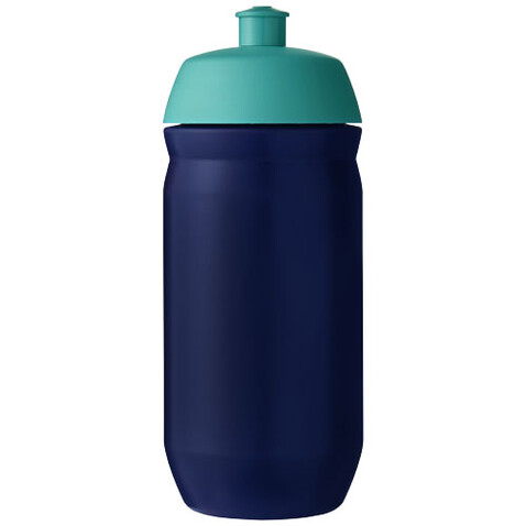 HydroFlex™ 500 ml Squeezy Sportflasche, aquablau, blau bedrucken, Art.-Nr. 21044195