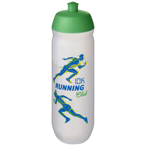 HydroFlex™ Clear 750 ml Squeezy Sportflasche, grün, klar mattiert bedrucken, Art.-Nr. 21044261 HydroFlex™ Clear 750 ml Squeezy Sportflasche, grün, klar mattiert bedrucken, Art.-Nr. 21044261