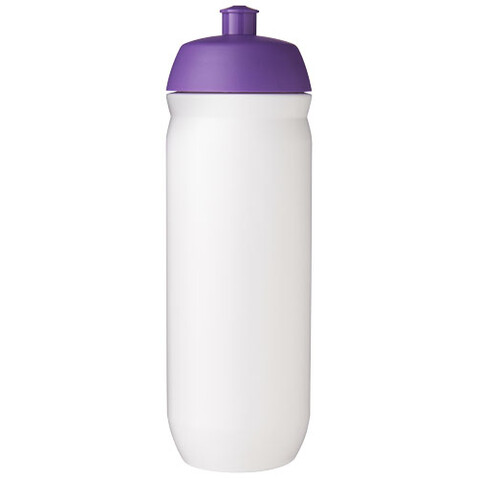 HydroFlex™ 750 ml Squeezy Sportflasche, lila, weiss bedrucken, Art.-Nr. 21044337