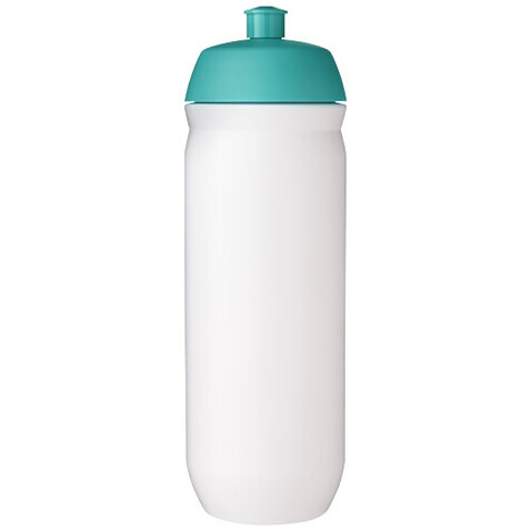 HydroFlex™ 750 ml Squeezy Sportflasche, aquablau, weiss bedrucken, Art.-Nr. 21044351
