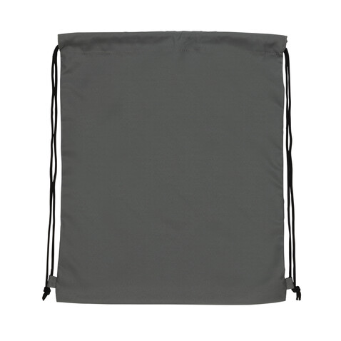 Impact AWARE™ RPET 190T Sportbeutel anthrazit bedrucken, Art.-Nr. P762.682