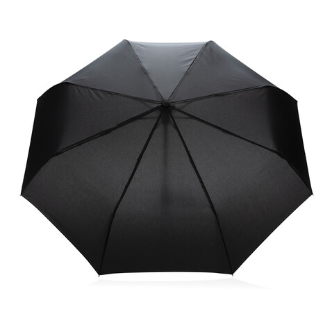 21&quot; Impact AWARE™ RPET 190T Mini-Schirm automatic open/close schwarz bedrucken, Art.-Nr. P850.601