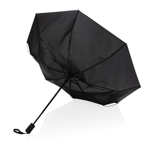 21&quot; Impact AWARE™ RPET 190T Mini-Schirm automatic open/close schwarz bedrucken, Art.-Nr. P850.601