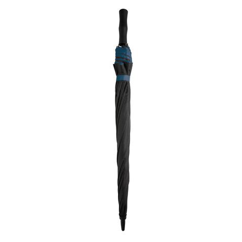 27" Impact AWARE™ RPET 190T Pongee Bi-Color Auto-Open-Schirm blau bedrucken, Art.-Nr. P850.675 27" Impact AWARE™ RPET 190T Pongee Bi-Color Auto-Open-Schirm blau bedrucken, Art.-Nr. P850.675