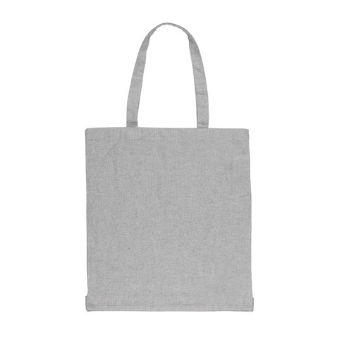 Impact AWARE™ recycelte Baumwolltasche 145gr mit Boden grau bedrucken, Art.-Nr. P762.642 Impact AWARE™ recycelte Baumwolltasche 145gr mit Boden grau bedrucken, Art.-Nr. P762.642