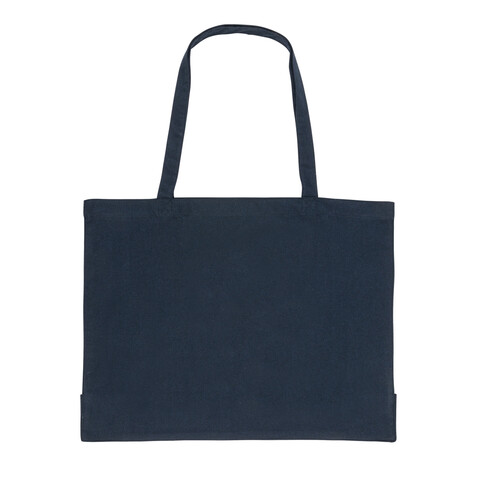 Impact AWARE™ recycelte Baumwoll-Shopper 145gr navy blau bedrucken, Art.-Nr. P762.659