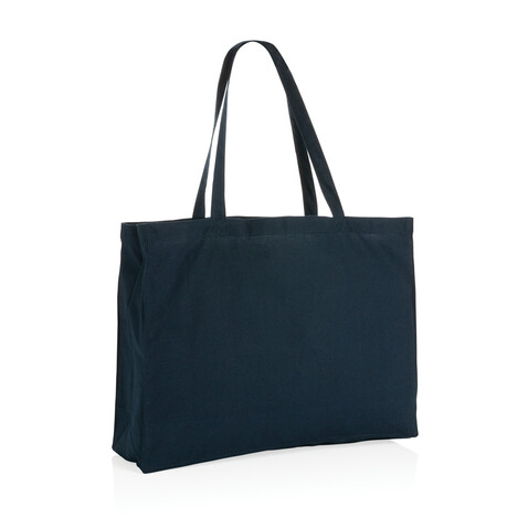 Impact AWARE™ recycelte Baumwoll-Shopper 145gr navy blau bedrucken, Art.-Nr. P762.659