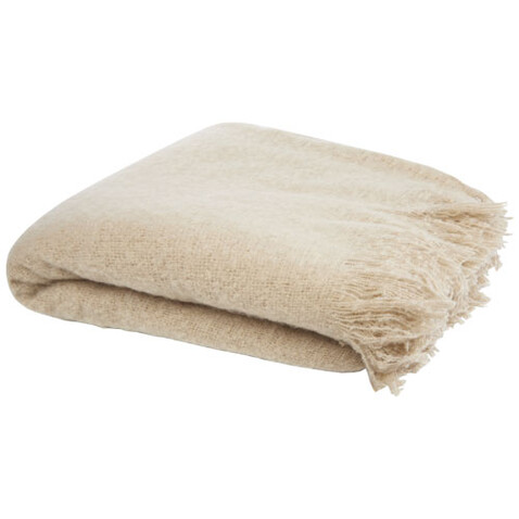 Ivy GRS zertifizierte RPET Decke, beige bedrucken, Art.-Nr. 11319302