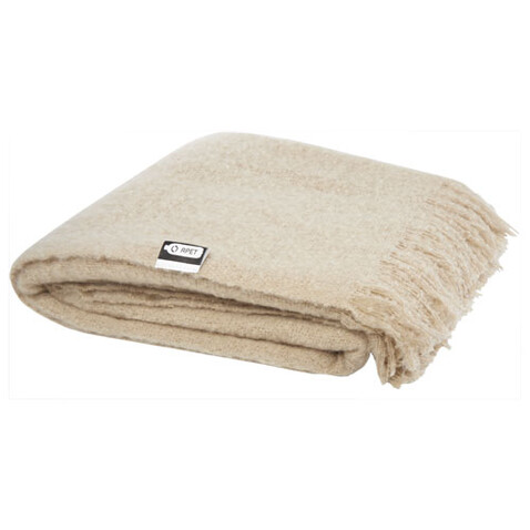 Ivy GRS zertifizierte RPET Decke, beige bedrucken, Art.-Nr. 11319302