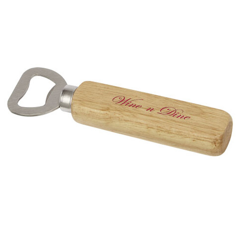 Brama Holz Flaschenöffner, natur bedrucken, Art.-Nr. 11320306